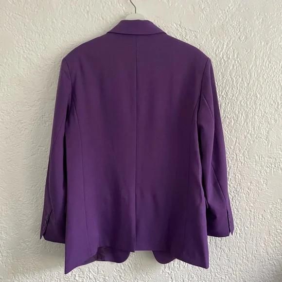 THE FRANKIE SHOP NWT Purple Marquesa Blazer - XS/S - Picture 7 of 7